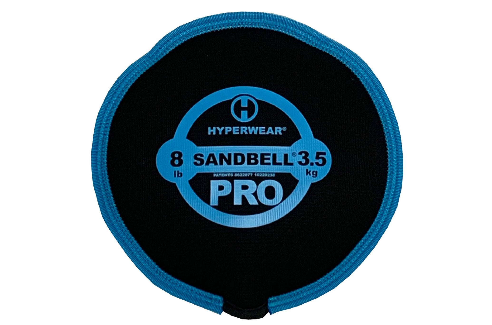 Blue 8 lb Hyperwear Sandbell Pro <black>